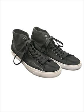 Black Nike SB Canvas and leather shoes